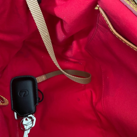 Dooney and Bourke Chevron Tote - Picture 8 of 11